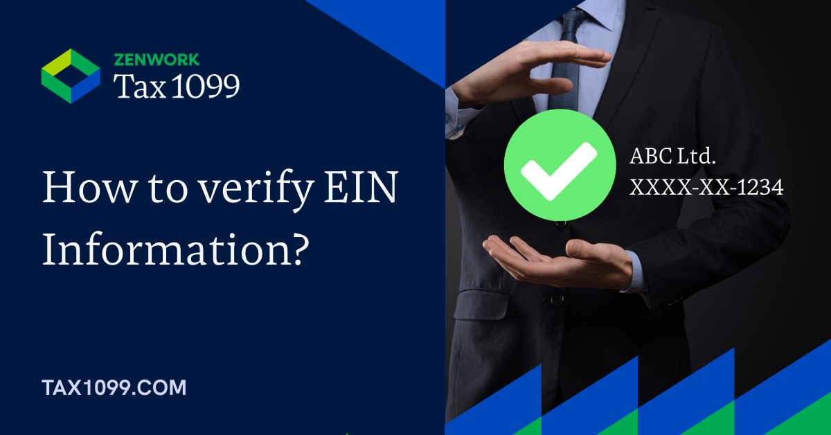 How to verify EIN information